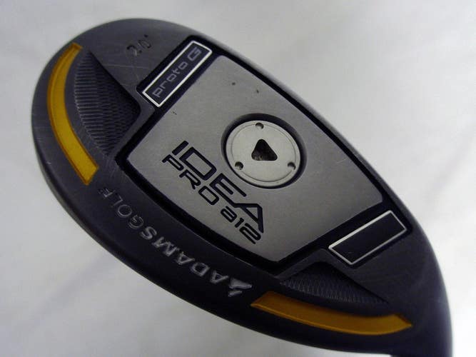 Adams Idea Pro A12 20* Hybrid (Aldila RIP VS Proto Stiff, LEFT) Rescue Club LH