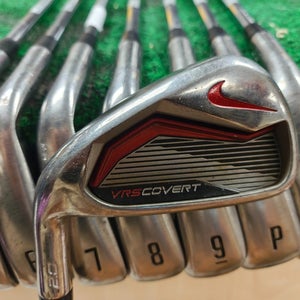 Nike VRS Covert 2.0 Golf Iron Set 4-PW,AW Regular Flex Steel Shaft Left Handed