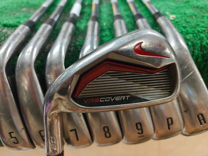 Nike VRS Covert 2.0 Golf Iron Set 4-PW,AW Regular Flex Steel Shaft Left Handed