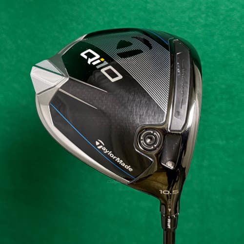 TaylorMade Qi10 10.5 Driver Fujikura Ventus TR Blue 5-R Graphite Regular w/ HC