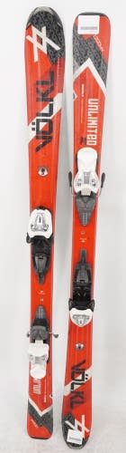 Volkl Unlimited AC Kids Skis with Bindings - 130 cm Used