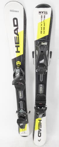 Head SuperShape Team Era 2.0 Kids Skis with Bindings - 97 cm Used