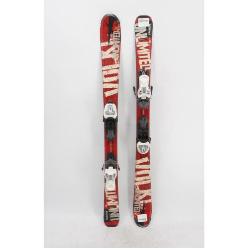 Volkl Unlimited Jr. Kids Skis with Bindings - 110 cm Used
