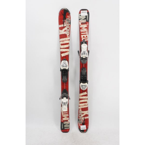 Volkl Unlimited Jr. Kids Skis with Bindings - 110 cm Used
