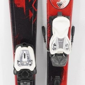 K2 Indy Kids Skis with Bindings - 112 cm Used
