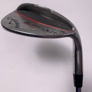 Callaway Sure Out Lob Wedge LW 58* KBS 90g Wedge Steel Mens RH