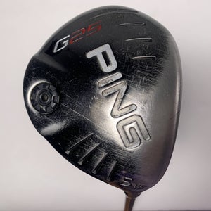 Ping G25 5 Fairway Wood 18* TFC 189 Soft Regular Senior RH Midsize Grip