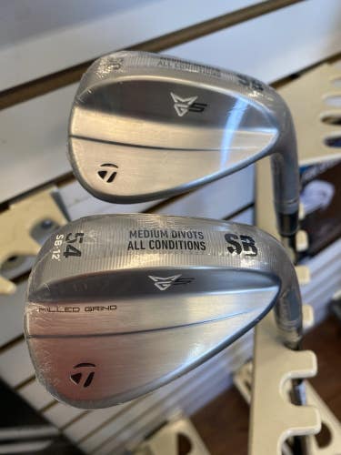 New Taylor Made Tour Satin MG5 50 , 54 Deg Wedge Set Tour Issue 115 Wedge Flex