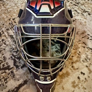 Senior Large Warrior R/F1 Pro Goalie Mask (Used)