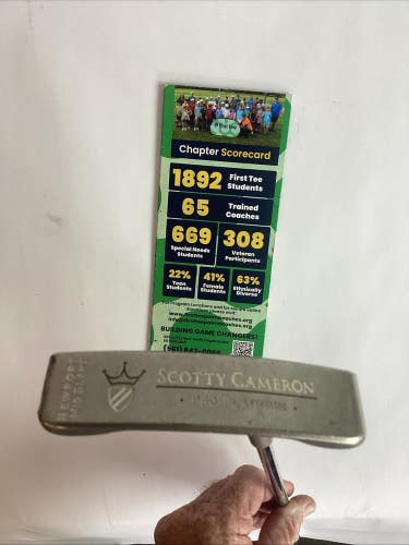 Titleist Scotty Cameron Pro Platinum Newport Mid Slant Putter 35