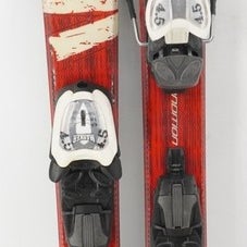 Volkl Unlimited Jr. Kids Skis with Bindings - 130 cm Used