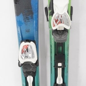 Blizzard GunSmoke Jr. Twin Tip Skis with Bindings - 119 cm Used