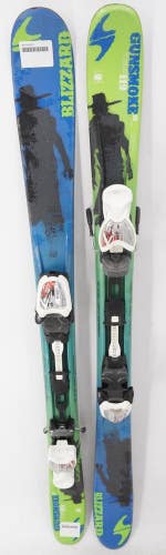 Blizzard GunSmoke Jr. Twin Tip Skis with Bindings - 119 cm Used