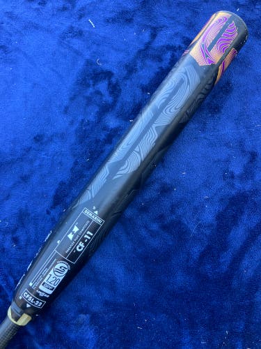 Black 2022 DeMarini CF Composite Bat (-11) Composite 21 oz 32" (Used)