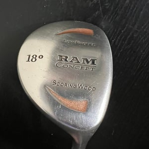 Ram Concept Low Profile 18° Scoring Wood TempoWeight Graphite Stiff Shaft RH