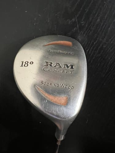 Ram Concept Low Profile 18° Scoring Wood TempoWeight Graphite Stiff Shaft RH