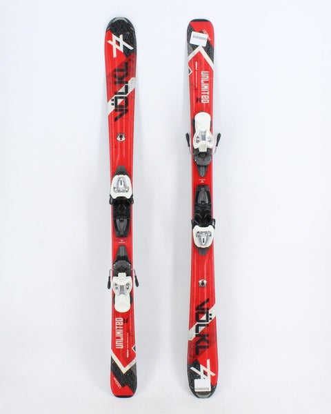 Volkl Unlimited AC Kids Skis with Bindings - 120 cm Used