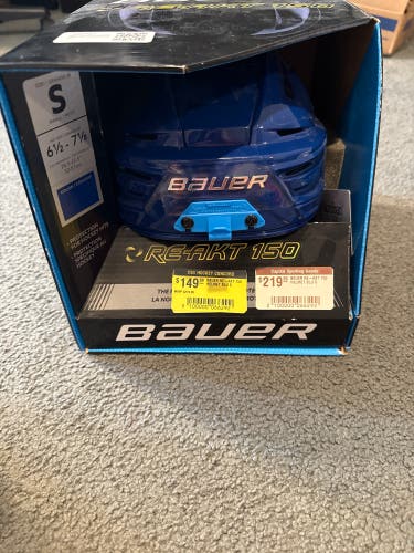 Blue Bauer Re-Akt 150 Helmet (New) | Small