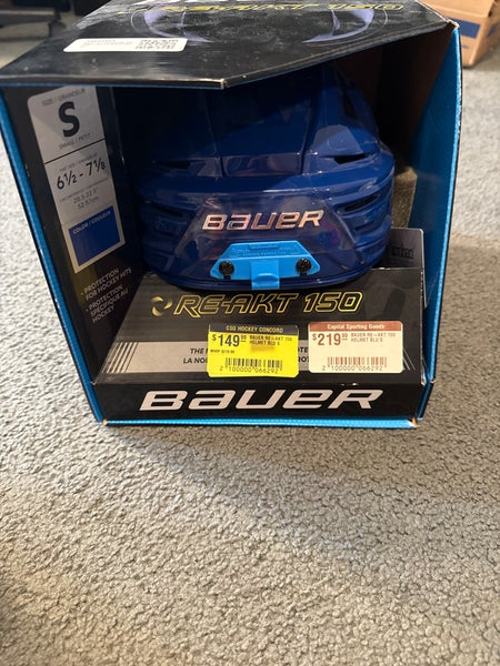Blue Bauer Re-Akt 150 Helmet (New) | Small