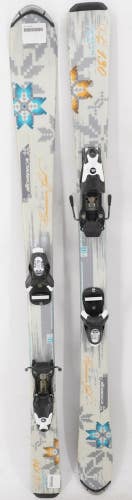 Nordica Cinnamon Girl Kids Skis with Bindings - 130 cm Used
