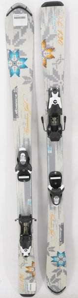 Nordica Cinnamon Girl Kids Skis with Bindings - 130 cm Used