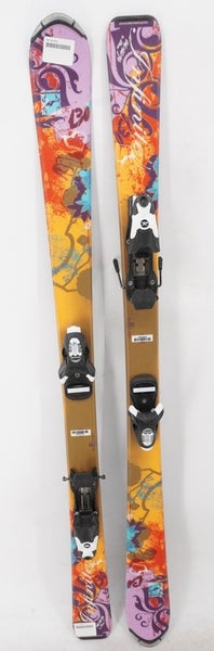 Nordica Infinite Kids Skis with Bindings - 130 cm Used
