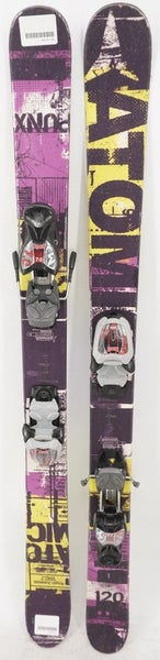 Atomic Punx Twin Tip Junior Skis - 120 cm Used