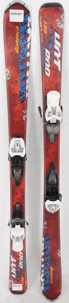 Nordica Hotrod Kids Skis with Bindings - 130 cm Used