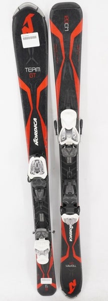 Nordica Team GT Kids Skis with Bindings - 120 cm Used
