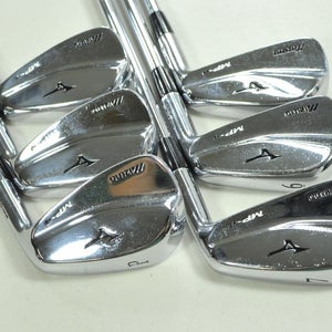 Mizuno MP-4 5-PW Iron Set Regular Flex Right DG R300 Steel VGC!  # 202324
