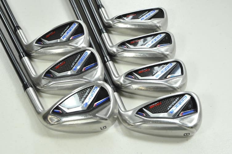 Cobra Aerojet One Length 5-PW,GW Iron Set Senior Flex RH KBS PGI 65g # 202053