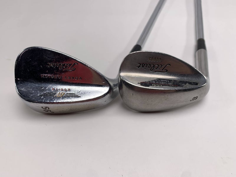Titleist Vokey Chrome 200 Wedge Set 56* 14 60* Dynamic Gold Wedge Steel Mens LH