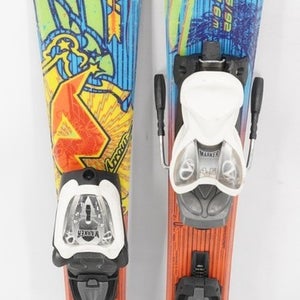 Nordica Team Fire Arrow Kids Skis with Bindings - 100 cm Used