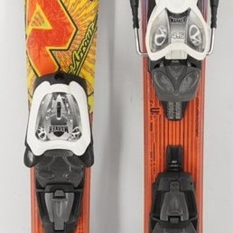 Nordica Fire Arrow Team Kids Skis with Bindings - 110 cm Used