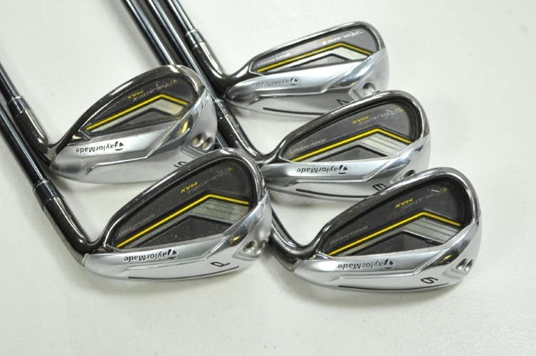 TaylorMade Rocketbladez Max 7-PW,SW Iron Set Senior Flex Right Graphite # 202408