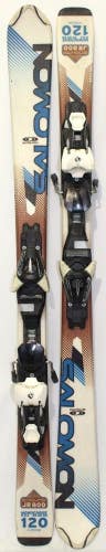 Salomon Enduro JR800 Junior Skis with Bindings - 120 cm Used