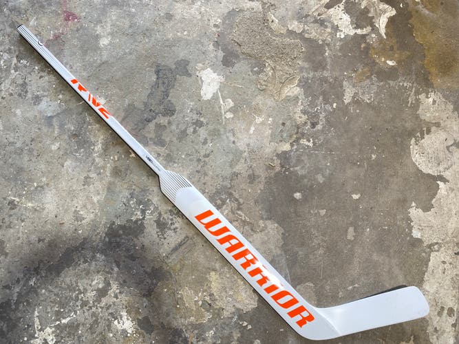 Warrior Ritual RV2 Pro+ Pro Stock Full Composite Goalie Stick 27" Paddle BROCHU White 3769