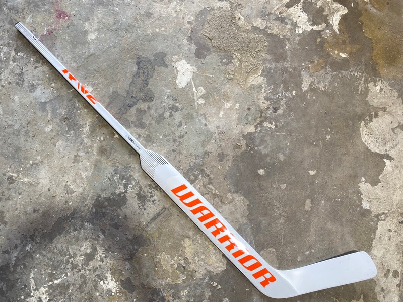 Warrior Ritual RV2 Pro+ Pro Stock Full Composite Goalie Stick 27" Paddle BROCHU White 3769