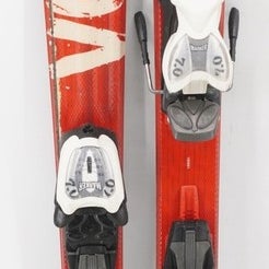 Volkl Unlimited AC Junior Skis with Bindings - 120 cm Used