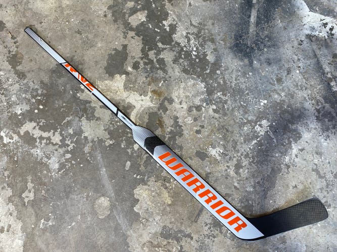 Warrior Ritual RV2 Pro+ Pro Stock Full Composite Goalie Stick 27" Paddle BROCHU Black 4873