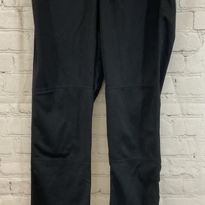 Russell Athletic 234DBBK Youth's 100% Polyester Baseball Pants Black Large