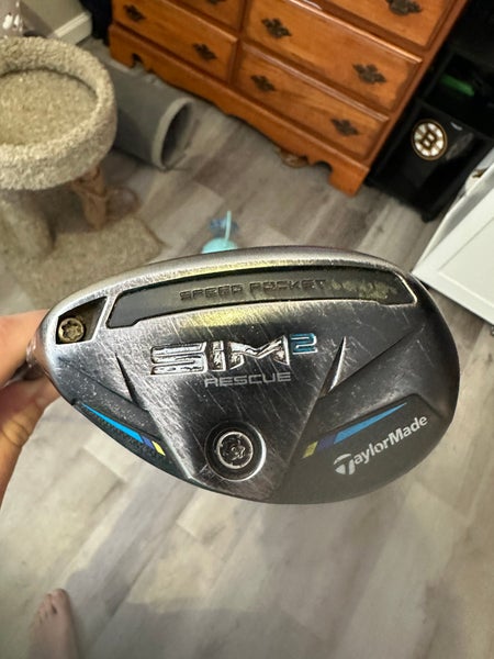 Men's TaylorMade SIM 2 Left Hand Hybrid Stiff Flex 3H (Used)