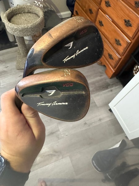 Men's Tommy Armour VCG Left Hand Wedge Stiff Flex 52 Degree Steel Shaft (Used)
