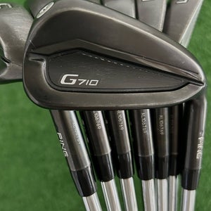 Ping G710 Black Iron Set 5-U / NS Pro Zelos 60 Regular