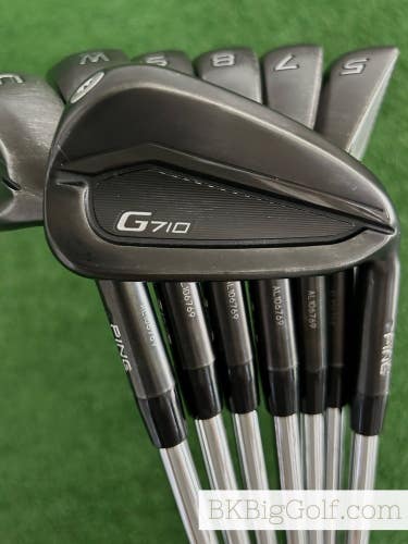 Ping G710 Black Iron Set 5-U / NS Pro Zelos 60 Regular