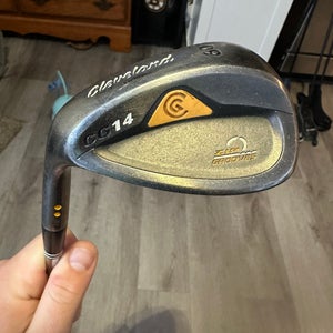 Men's Cleveland CG14 Left Hand Wedge Wedge Flex 60 Degree Steel Shaft (Used)