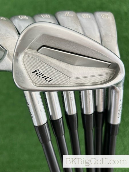 Ping i210 Iron Set 4-W / KBS TGI 110 Extra Stiff Graphite +1/2
