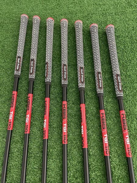 Ping i210 Iron Set 4-W / KBS TGI 110 Extra Stiff Graphite +1