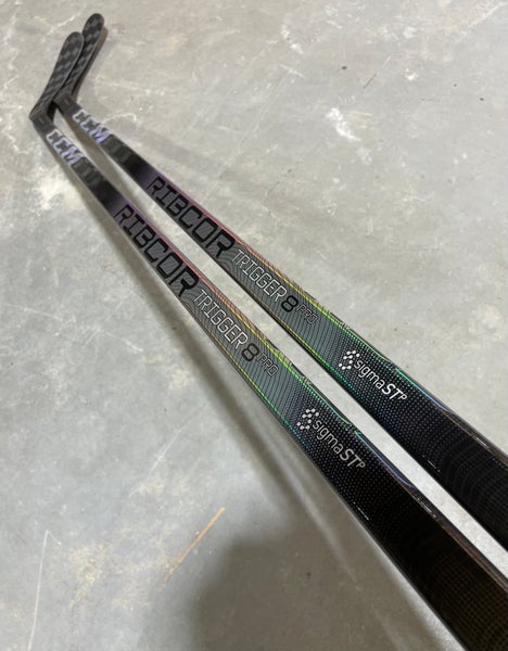 2 Pack CCM Trigger 8 Pro Stock Hockey Stick Grip 75 Flex P90T Right 3338