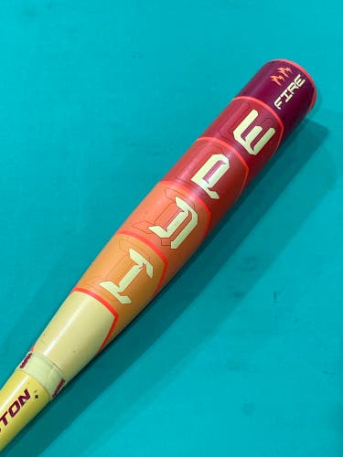 2025 Easton Hype Fire Composite Bat USABat Certified (-8) Composite 22 oz 30" (Used)